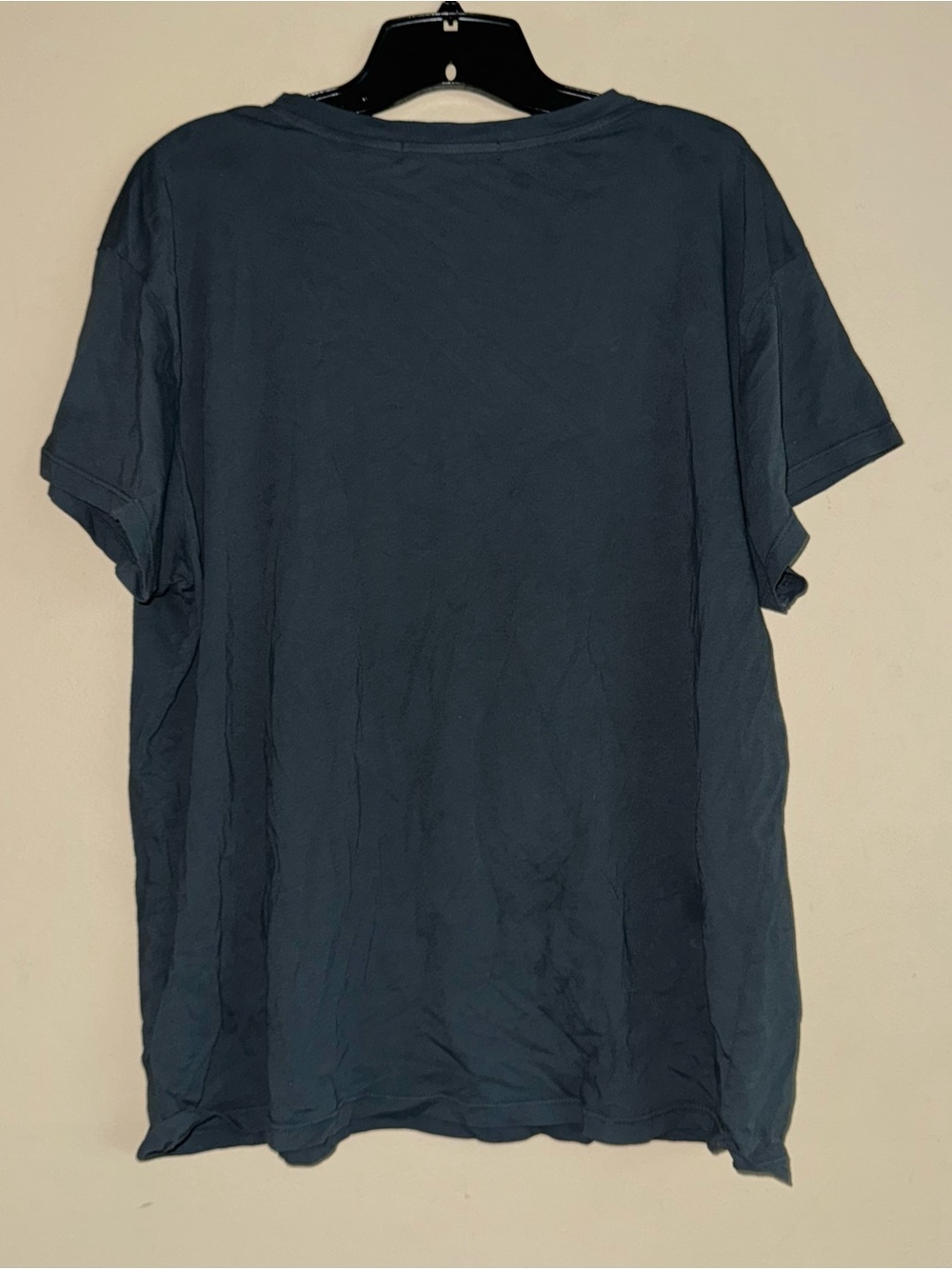 LETLUV Anthropologie Black Gray Cotton Jersey Queen Graphic Band Tee Size XL - Picture 4 of 8